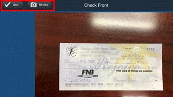 How to deposit a check using mobile deposit